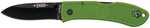 KA-BAR Hunter Folder 3 in Blade Kelly Green Zytel Handle