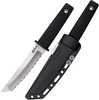 Cold Steel Cs-17TS Kobun 5.50" Fixed Tanto Serrated AUS-8A SS Blade/Black Checkered Kray-Ex Handle Includes Sheath