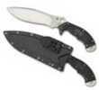 Spyderco Schemp Rock Black FRN Vg-10 Plainedge Knife