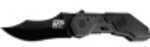 Smith & Wesson Military Police Ma Black Scooped Dp Knife