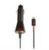 Fuse Apple Lightning Car Charger, Black/Red Md: F6951