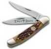 Boker 110723 Traditional Series Folder 2.75" Stainless Steel Clip Point Jigged Brown Bone