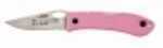 Ka-Bar Dozier Folding Hunter With Hole Pink 4065Pk