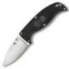 Spyderco Enuff With Sheath Plain Leaf FB31PBk