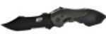 Smith & Wesson Magic Assist Black Stainless Srrtd Dp Knife