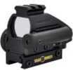 Dead Ringer 4- Retical 2- Color Monteria Red Dot Sight W/ Laser