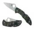 Spyderco Delica 4 Folding Knife Zome Green