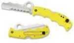 Spyderco Assist Salt Folding Knife Yellow