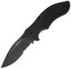 Kershaw Clash Assisted 3.25 in Black Combo edge GFN Handle