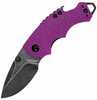 Kershaw Shuffle Folder 2.375 in Blackwash Plain Purple GFN