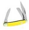 Schrade Old Timer Middleman 3-Blade Knife Yellow Handle Md: 34OTY