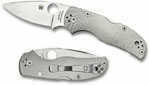 Spyderco Native 5 Fluted Titanium Folding Knife