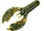 Yum F2 Craw Chunk 2.75In. 10Pk Green Pumpkin Neon