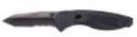 SOG Aegis Black TiNi Folding Knife Tanto PS AE04-CP