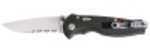 SOG Flash I Folding Knife Partially Serrated Satin FSA97-CP