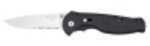 SOG Flash II Folding Knife Partially Serrated Satin