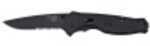 SOG Flash II Black TiNi Folding Knife Partially Serrated