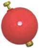 Comal Foam Float Weighted Snap On 1.25 Inch Red