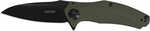 Kershaw Natrix XL Assisted 3.75in Black Plain OD G-10 Handle