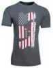 Glock Ap95142 Confidence Flag Tshirt Gray Small