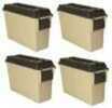 Berrys 49171 30 Caliber Plastic Ammo Can Tan