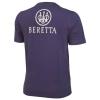 Beretta USA TS6216141605 Logo Short Sleeve T-Shirt Navy Cotton Large