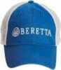 Beretta USA BC0520166005 LP Trucker Hat Cotton/Mesh Blue                                                                