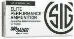 9mm Luger 124 Grain Hollow Point 20 Rounds Sig Sauer Ammunition