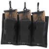 Bulldog BDT-62 TRI-Dbl MOLLE Mag Pouch Black