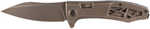 Kershaw Boilermaker Assist 3.3 in Black Blade Brown SS Handle