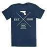 Glock AP95668 Shooting Sports Large Short Sleeve T-Shirt Navy Cotton                                                    