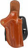 1791 OR Optics Ready Paddle Holster Size 1 Right Hand Classic Brown Leather OR-PDH-1-CBR-R