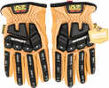 Mechanix Wear Durahide M-Pact Driver F9-360 Large Tan Leather Gloves