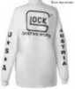 Glock Long Sleeve Large White T-Shirt Md: AP61504