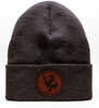 Henry Winter Cap Knit Dark Gray Beanie OSFA