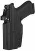 1791 Tactical Paddle Holster OWB Kydex Fits Glock 43X MOS Right Hand Matte Finish Black TAC-PDH-OWB-GLK43XMOS-BLK-R