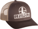 Leupold 182545 Reticle Trucker Hat Mossy Oak/Terra/Khaki Adjustable Snapback OSFA Semi-Structured