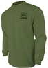 Glock Ap96070 Born In Austria Military Green Pre-shrunk Cotton Long Sleeve 3xl