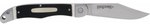 Cold Steel Cs20npm1z Ranch Boss Ii 4" Folding Clip Point Plain Satin Polished/5.25" Faux Sawed Bone Handle