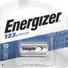 Rayovac El123APBP Energizer 123 Battery Silver