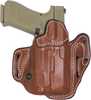 DeSantis Gunhide 201Ta3WZ0 Vengeance Scabbard OWB Tan Leather Fits Glock 19/19X/19 Gen 5/23/32/45, Belt Slide Mount, Rig