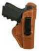 Blackhawk 421404bnr Inside The Pants Clip Holster for Glock 26/27 Leather Brown