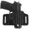 Galco TS428B TacSlide OWB Black Kydex/Leather Belt Slide Fits HK 45/45C/HK P30/USP 9/40 Right Hand