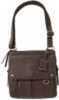 Bulldog BDP035 Cross Body Purse Shoulder Most Small Pistols/Revolvers Leather Brown                                     