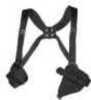 Bianchi Ambidextrous Shoulder Holster With Mag Pouch & Tie Down Accessory Straps Md: 17033