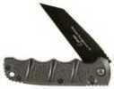 Boker USA Plus AK-74 AUS-8 Drop Point 3.25-Inch Blade, Aluminum Black Md: 01KALS74FN