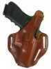 Bianchi Right Hand Tan Leather Belt Holster For Colt Govenment Md: 24096