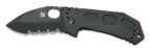 Kabar Fin Drop Point Folder Knife With Serrated Edge Md: 5551