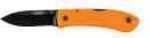 Kabar Mini Dozier Folder Knife With Blaze Orange Zytel Handle Md: 4072Bo