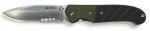 Columbia River Drop Point Folder Knife With Serrated Edge Md: 6855